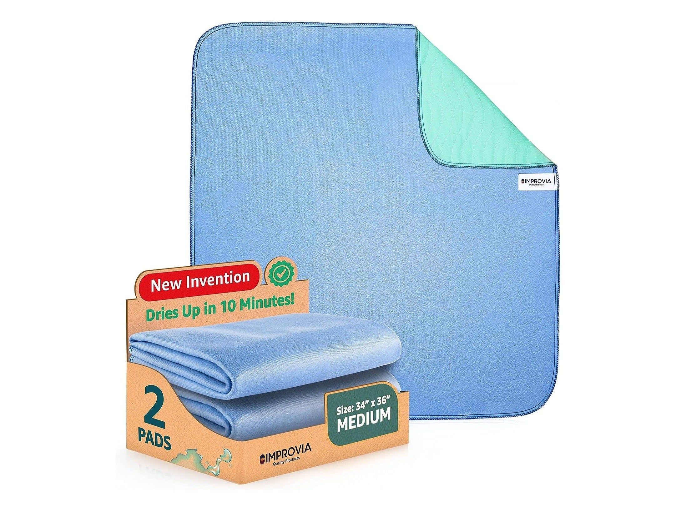 Washable Underpads Bedwetting, Heavy Absorbency and Reusable - Image 2
